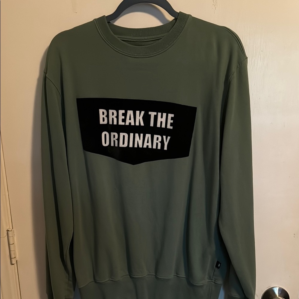 Green Crewneck Sweater